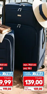Walizka Semi Line 75 l promocja w Kaufland
