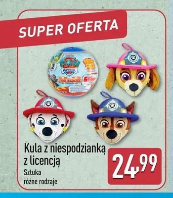 Kula z niespodzianką z licencją promocja w Aldi
