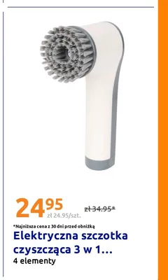 Elektryczna szczotka czyszcząca 3 w 1 promocja w Action