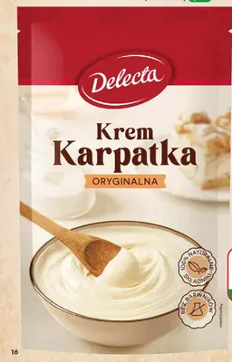 Krem Karpatka Oryginalna Delecta promocja w Dino