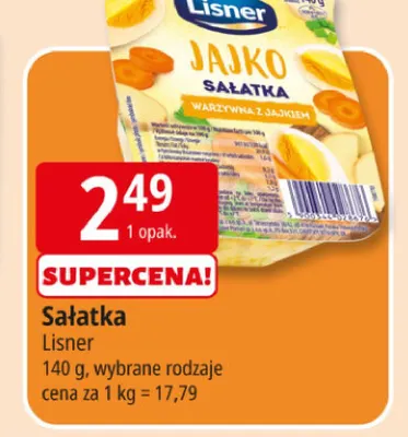Sałatka Lisner promocja w Leclerc