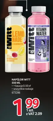 Napój Dr Witt Lemonade promocja w Selgros