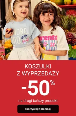 Koszulki z wyprzedaży promocja w Smyk