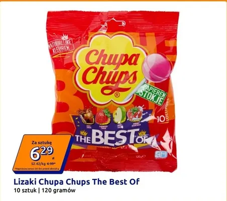 Lizaki Chupa Chups The Best Of promocja w Action