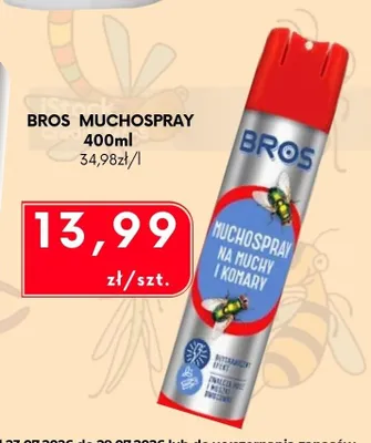 Muchospray na muchy i komary Bros promocja w emma MARKET