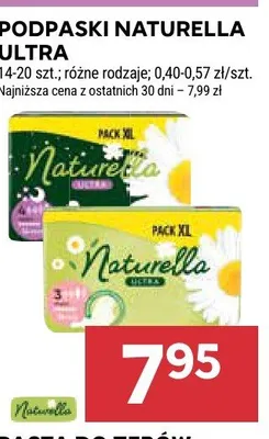 Podpaski Naturella Ultra promocja w Stokrotka