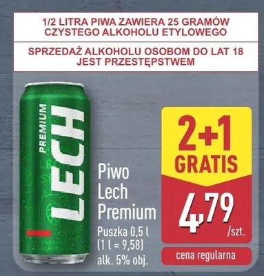 Piwo Premium promocja w Aldi