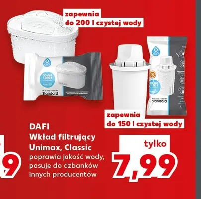 Wkład filtrujący Classic Dafi promocja w Kaufland
