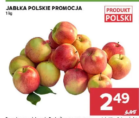 Jabłka polskie promocja promocja w Stokrotka