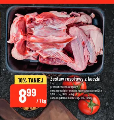 Zestaw rosołowy z kaczki promocja w POLOmarket