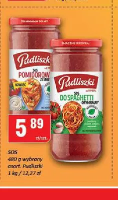 Sos pomidorowy z serem Pudliszki promocja w Chorten