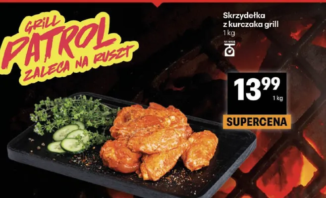 Skrzydełka z kurczaka grill promocja w Delikatesy Centrum