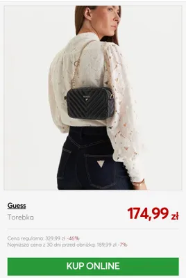 Torebka Guess promocja w eobuwie.pl