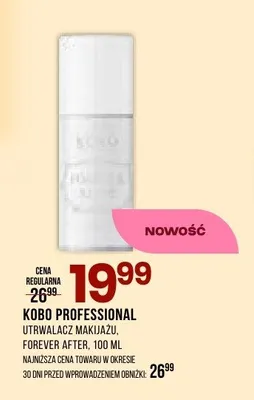 Utrwalacz makijażu Kobo Professional Forever After promocja w Drogerie Natura