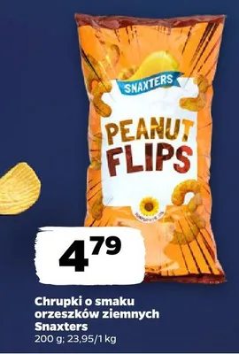 Chrupki o smaku orzeszków ziemnych promocja w Netto