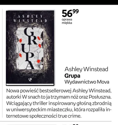 Książka Grupa Ashley Winstead promocja w Empik