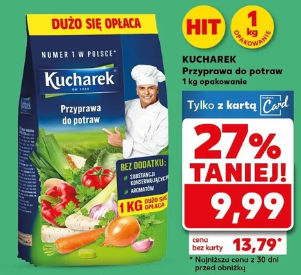 Przyprawa do potraw promocja w Kaufland