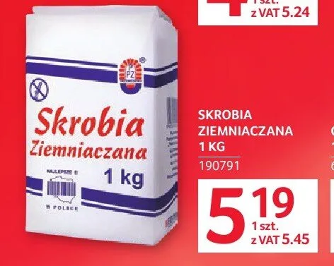 Skrobia ziemniaczana promocja w Selgros