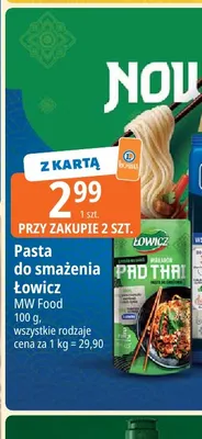 Pasta do smażenia Łowicz promocja w Leclerc