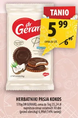 Herbatniki Pasja kokos promocja w Arhelan