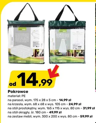 Pokrowce promocja w Bricomarche