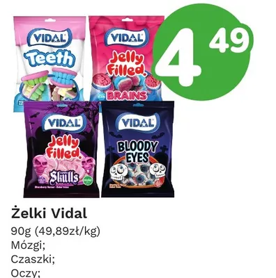 Żelki oczy Vidal promocja w Limonka