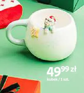 Kubek biały Santa's Factory promocja w Empik