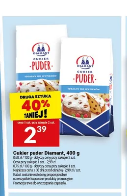 Cukier puder Diamant promocja w Twój Market