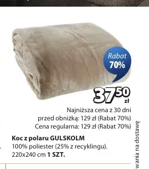 Koc z polaru GULSKOLM promocja w Jysk