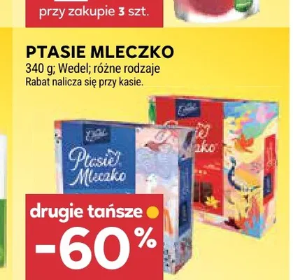 Ptasie Mleczko E.Wedel promocja w Stokrotka