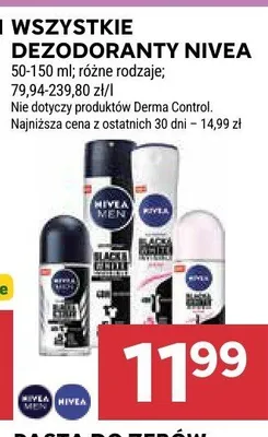 Dezodorant damski Nivea promocja w Stokrotka
