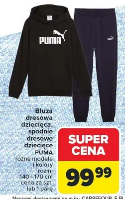 Bluza dresowa dziecięca, spodnie dresowe dziecięca promocja w Carrefour