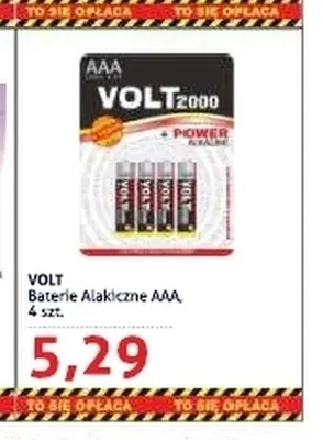 Baterie alkaliczne Aaa Volt promocja w Blue Stop