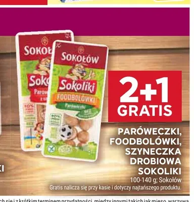 Paróweczki Sokoliki promocja w Stokrotka