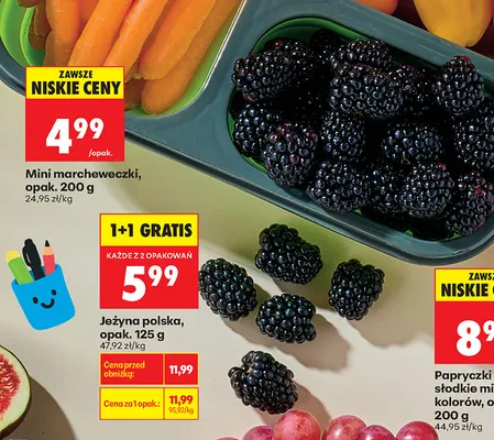 Jeżyny polskie promocja w Biedronka