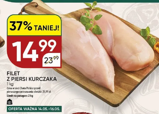 Filet z piersi kurczaka promocja w Chata Polska
