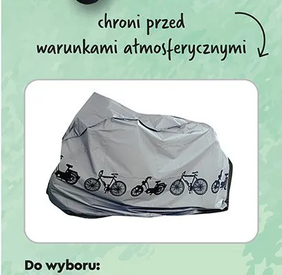 Pokrowiec na rower, różne rodzaje promocja w Biedronka