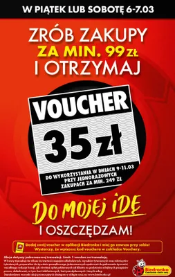 Od czwartku, strona 2 promocja w Biedronka
