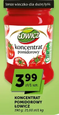 Koncentrat pomidorowy promocja w Groszek