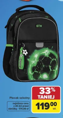 Plecak szkolny promocja w Carrefour