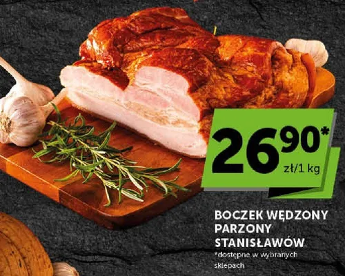 Boczek wędzony parzony Stanisławów promocja w Euro Sklep