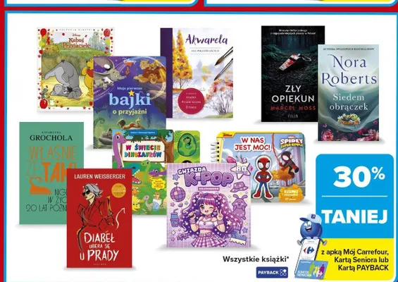 Wszystkie książki promocja w Carrefour Market
