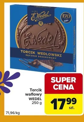 Torcik waflowy promocja w Carrefour Express