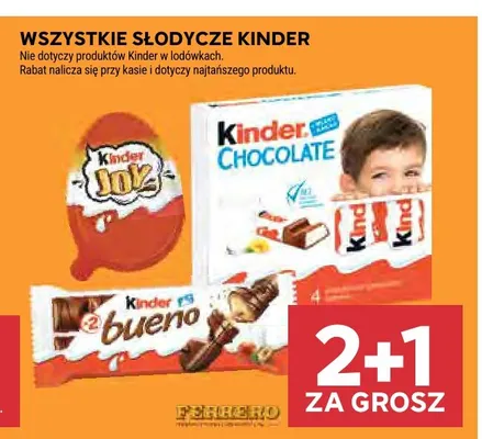 Jajko niespodzianka Kinder Joy promocja w Stokrotka