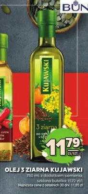 Olej z ziarna kujawski promocja w Stokrotka