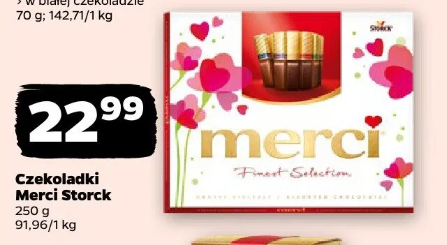 Czekoladki promocja w Netto