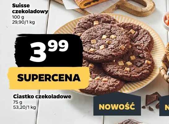 Ciastko czekoladowe promocja w Netto