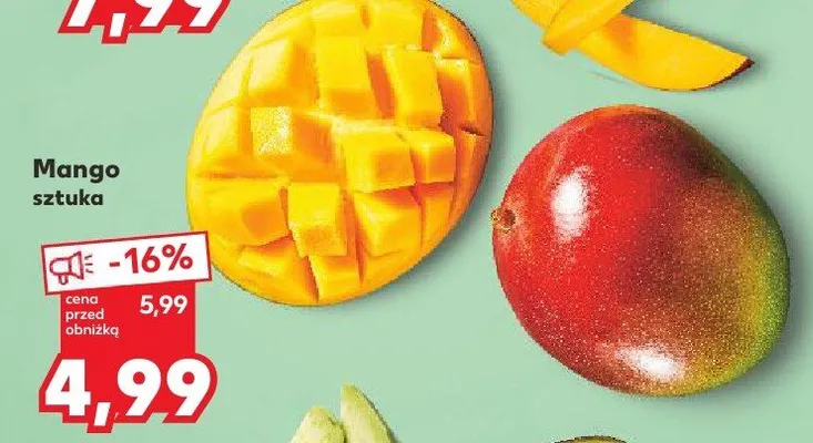 Mango 1 szt. promocja w Kaufland