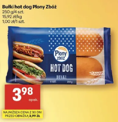 Bułki hot dog promocja w Delikatesy Centrum