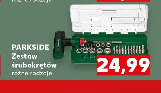 Zestaw śrubokrętów Parkside promocja w Kaufland